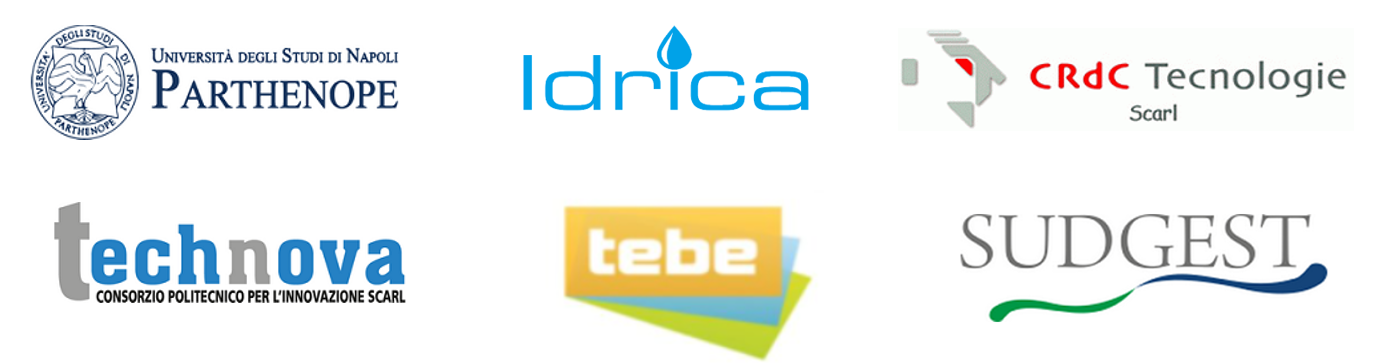 Progetto IDrica tutti i loghi dei partner